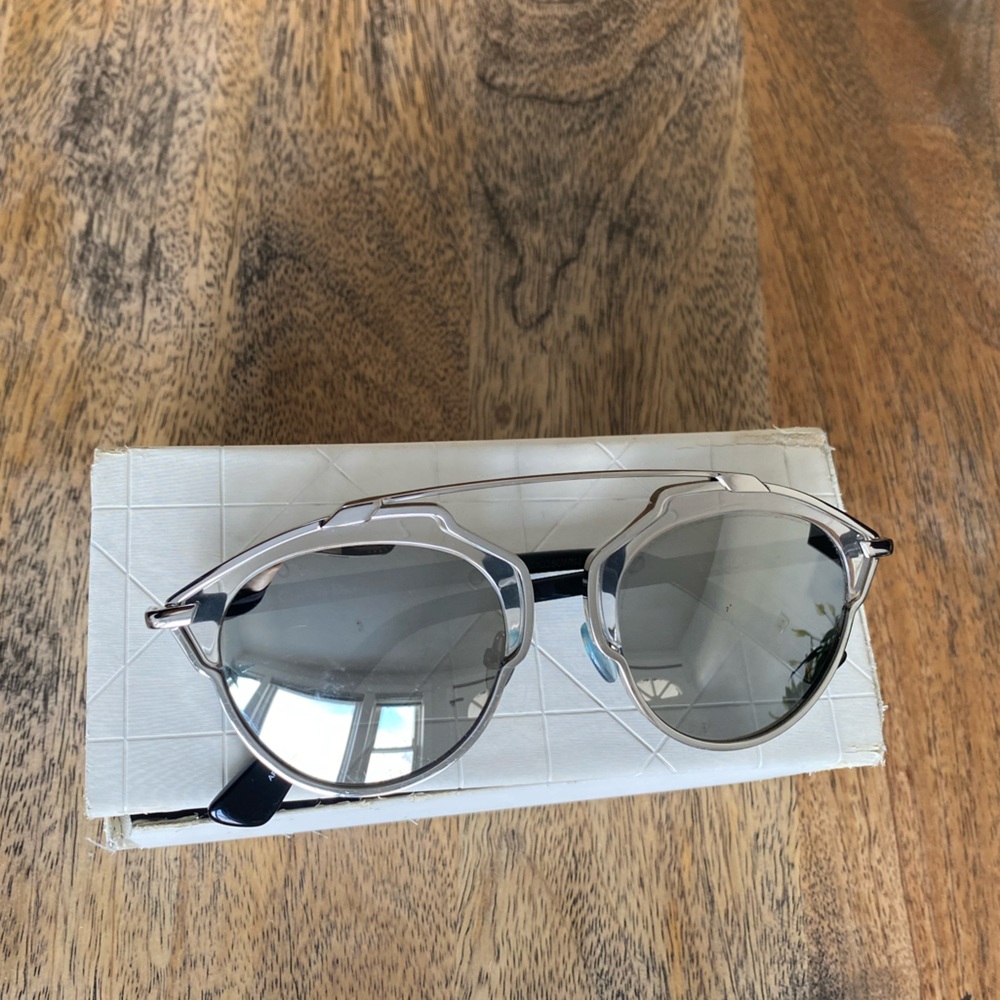 Dior So Real Sunglasses in silver